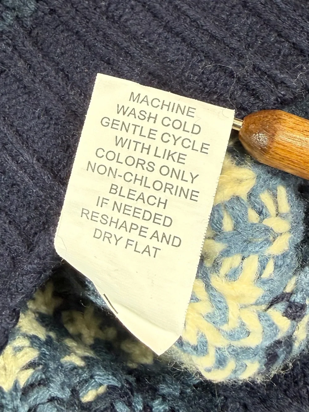COTTON RYE Boys Shawl Collar Button Neck Fair Isle Sweater Size L 10 Cabin Cozy